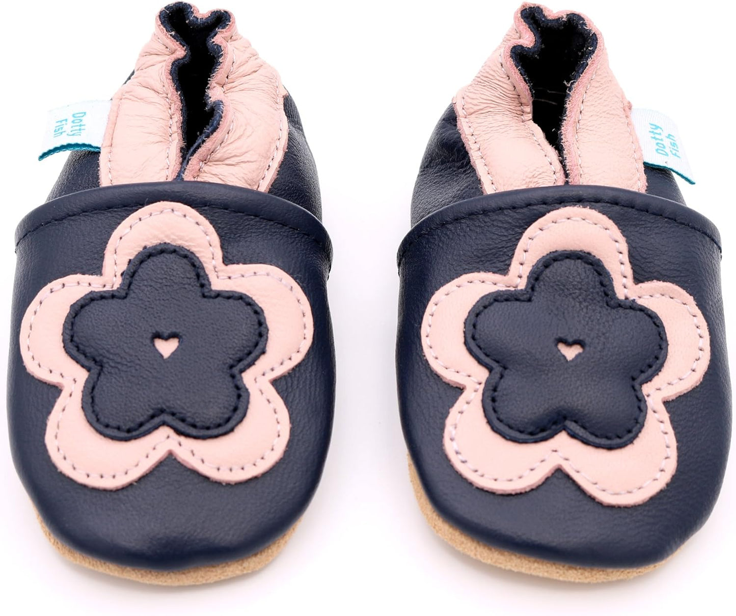 Baby Shoes, Girls Soft Sole Leather Crib Shoes